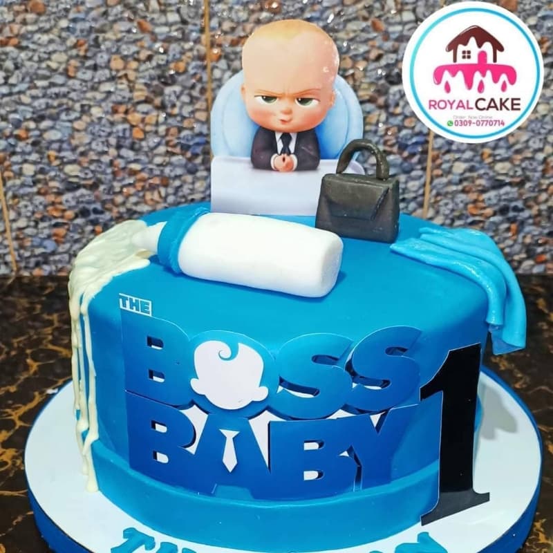 Baby Boss Barthday cake