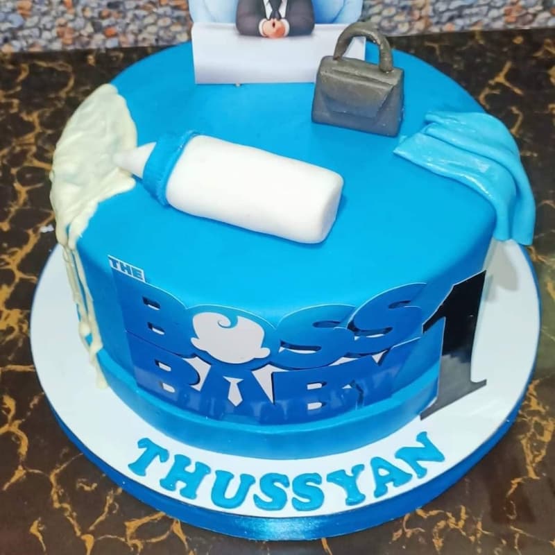 Baby Boss Barthday cake